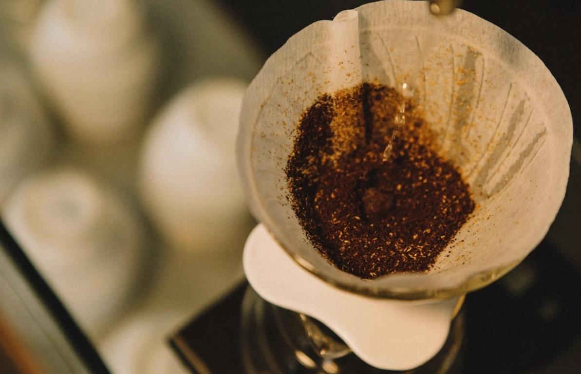 Postfach-Regal im Bürobereich des Kaffeehauses